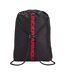 Sac à dos noir/rouge mixte under armour ozsee - osfa-2