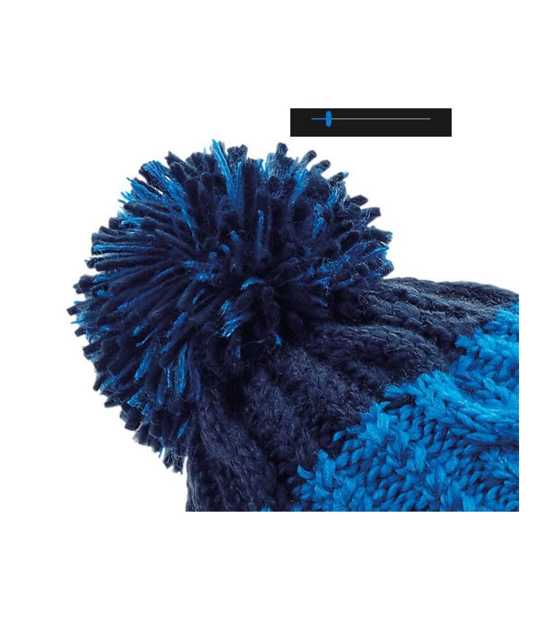 Beechfield Unisex Adults Apres Cuffed Beanie (Graphite Grey/Blush) - UTRW7276-4