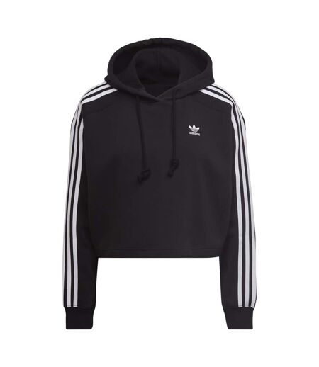 Sweat Court À Capuche Classics Femme Noir Adidas