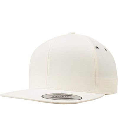 Flexfit by Yupoong Water Repellent Snapback Cap (Ivory) - UTRW7625