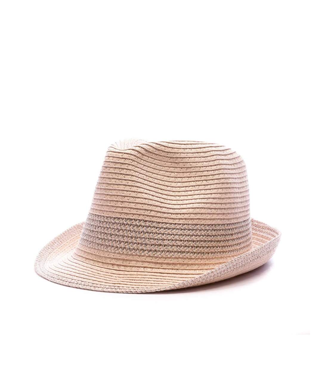 Chapeau Rose Femme Emeraude Borsalino - Taille unique-1