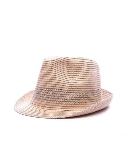 Chapeau Rose Femme Emeraude Borsalino - Taille unique