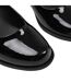 Womens/ladies Kingston Buckle Detail Low Heel Loafers Black Where´s That From-4