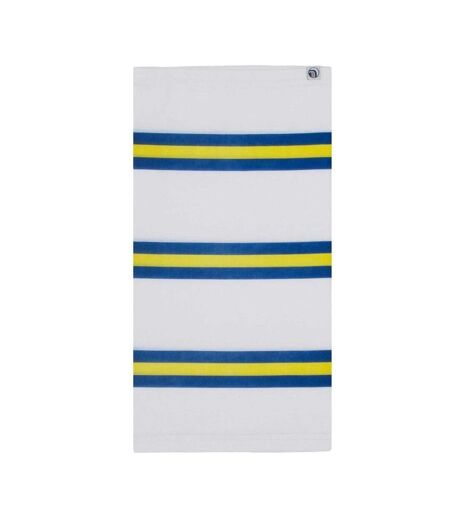 Snood Motif/style Rayé Manchester Taille Unique Blanc Fan Originals