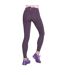 Womens/ladies gowalk wear high waist leggings dark purple Skechers