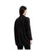 Chemise Manches Longues Motif/style En Relief Femme Noir French Connection-3