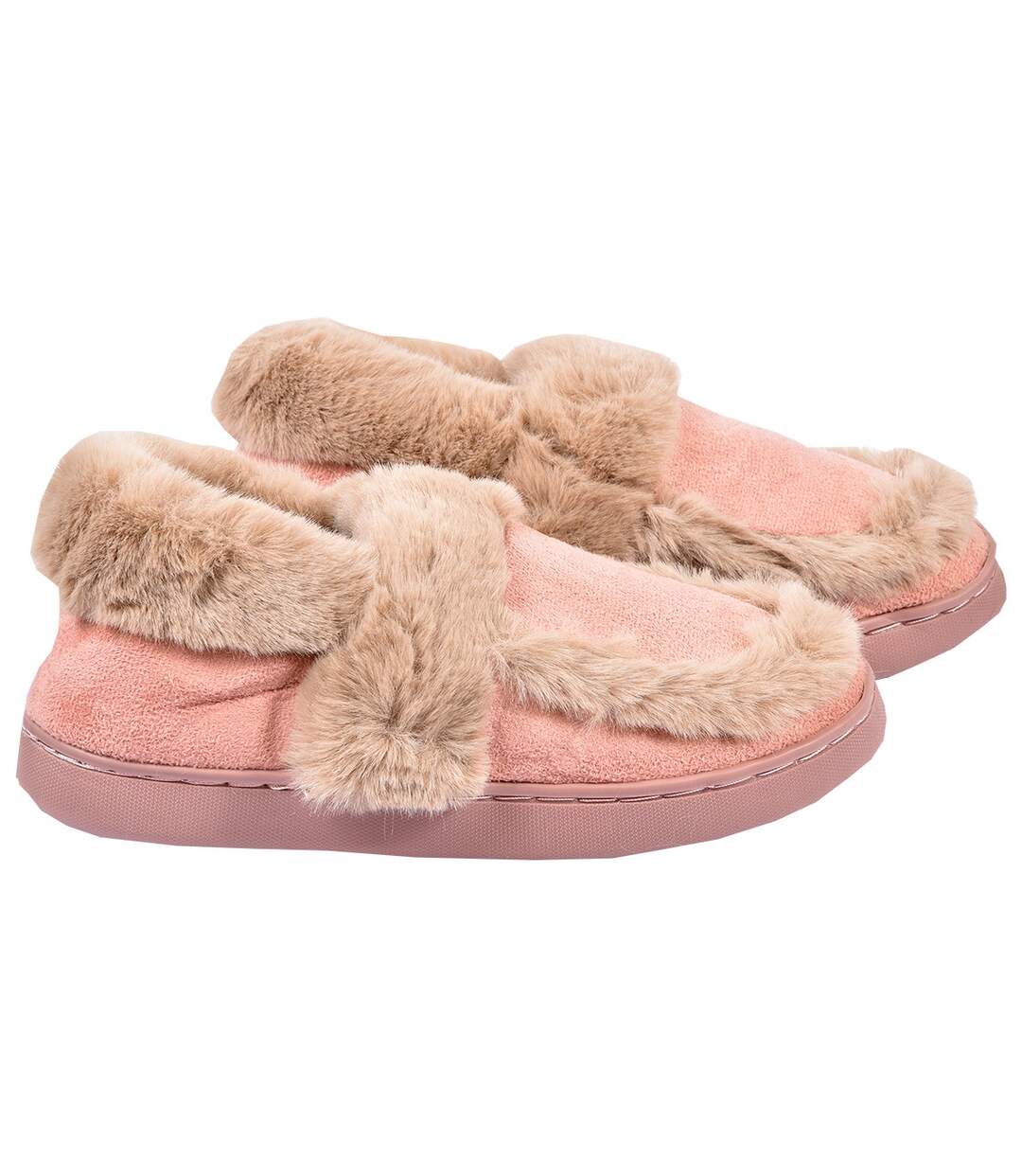 PANTOUFLE Femme Chausson COCOONING MD8661 ROSE-2