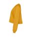 Bella + Canvas Sweat-shirt court raglan pour femme/femme (Jaune moutarde chiné) - UTPC4502
