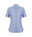 Henbury Womens/Ladies Oxford Modern Shirt (Blue) - UTPC7305