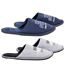 Pantoufles homme lot de 2-3