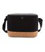 6l two tone cooler bag 16.4cm x 23.5cm x 16cm black XD Collection-1