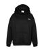Sweat À Capuche Motif/style Logo Femme Noir Slazenger-1
