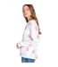 Womens/ladies Star Print French Terry Relaxed Fit Jumper Off White PJ Salvage-2