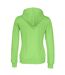 Cottover Womens/Ladies Full Zip Hoodie (Green)