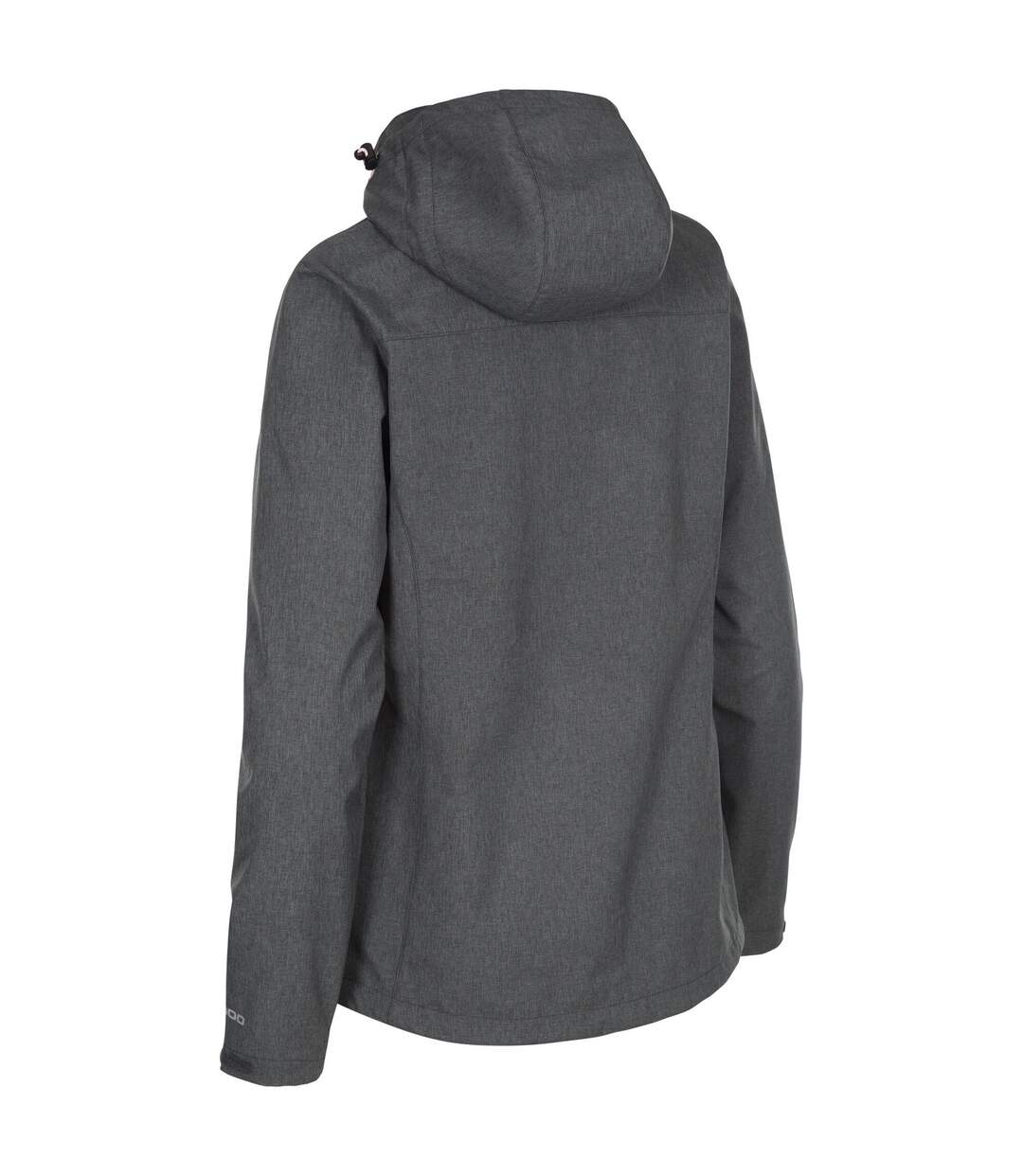 Veste Claren Femme Gris Foncé Corail Chiné Trespass-3