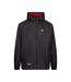 Unisex adult qikpac waterproof jacket black/red Trespass-1