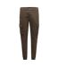 Mens Frentons Cargo Trousers Khaki Crosshatch-1