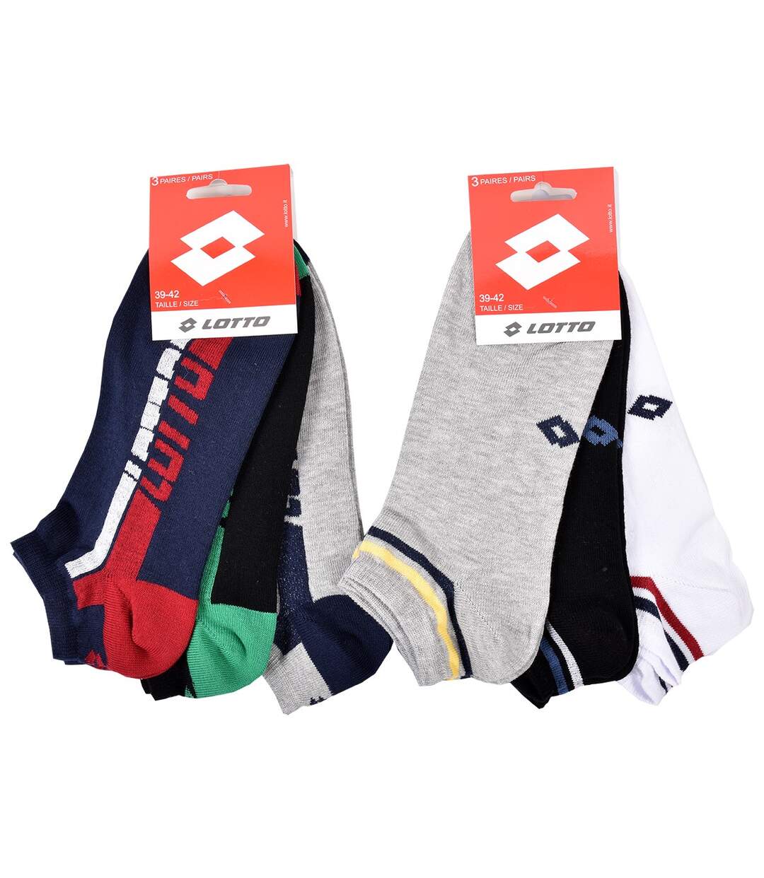 Chaussettes Homme LOTTO Pack de 6 paires SNEAKER 5962-3