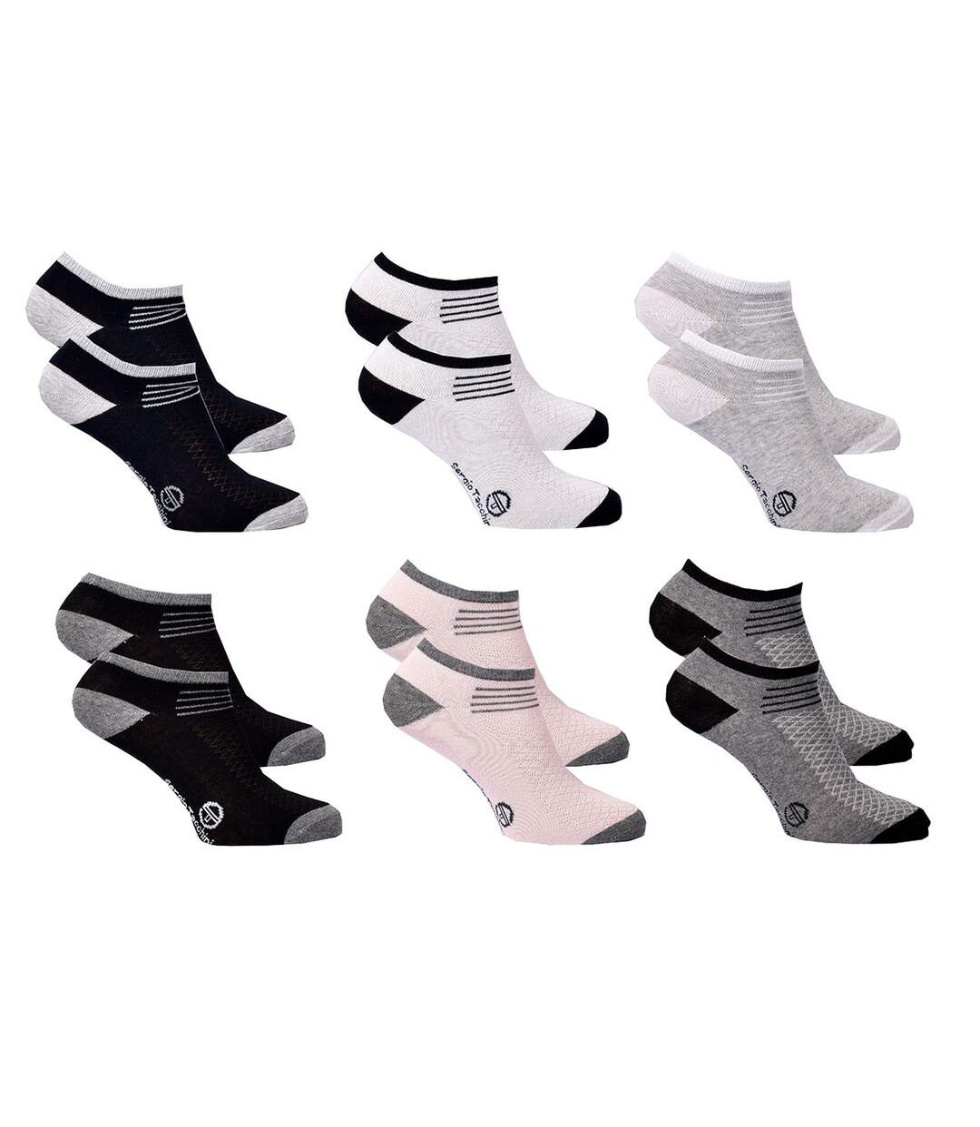 Chaussettes SERGIO TACCHINI Pack de 6 Paires WOMEN SNEAKER 2548-1