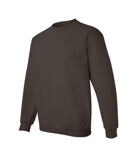 Sweat Adulte Chocolat Foncé Gildan