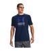 T-shirt Gl Foundation Homme Bleu Marine Under Armour-1
