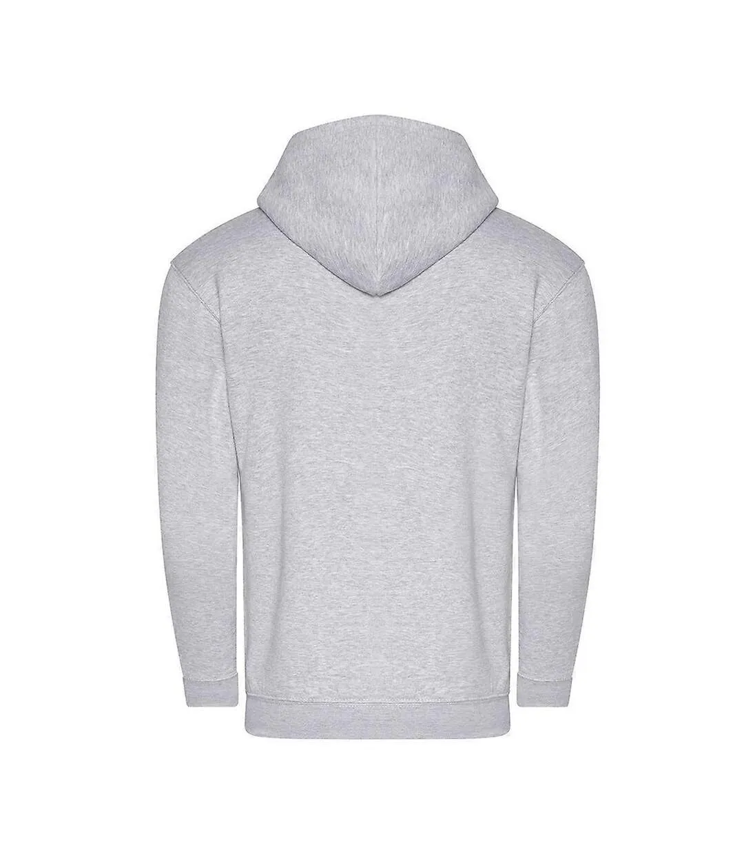 Sweat À Capuche Adulte Gris Chiné Awdis-2