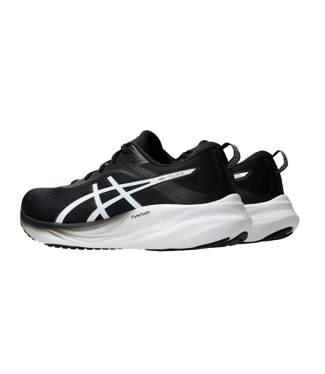 Chaussures Gel Flux Femme Noir Blanc Asics-2
