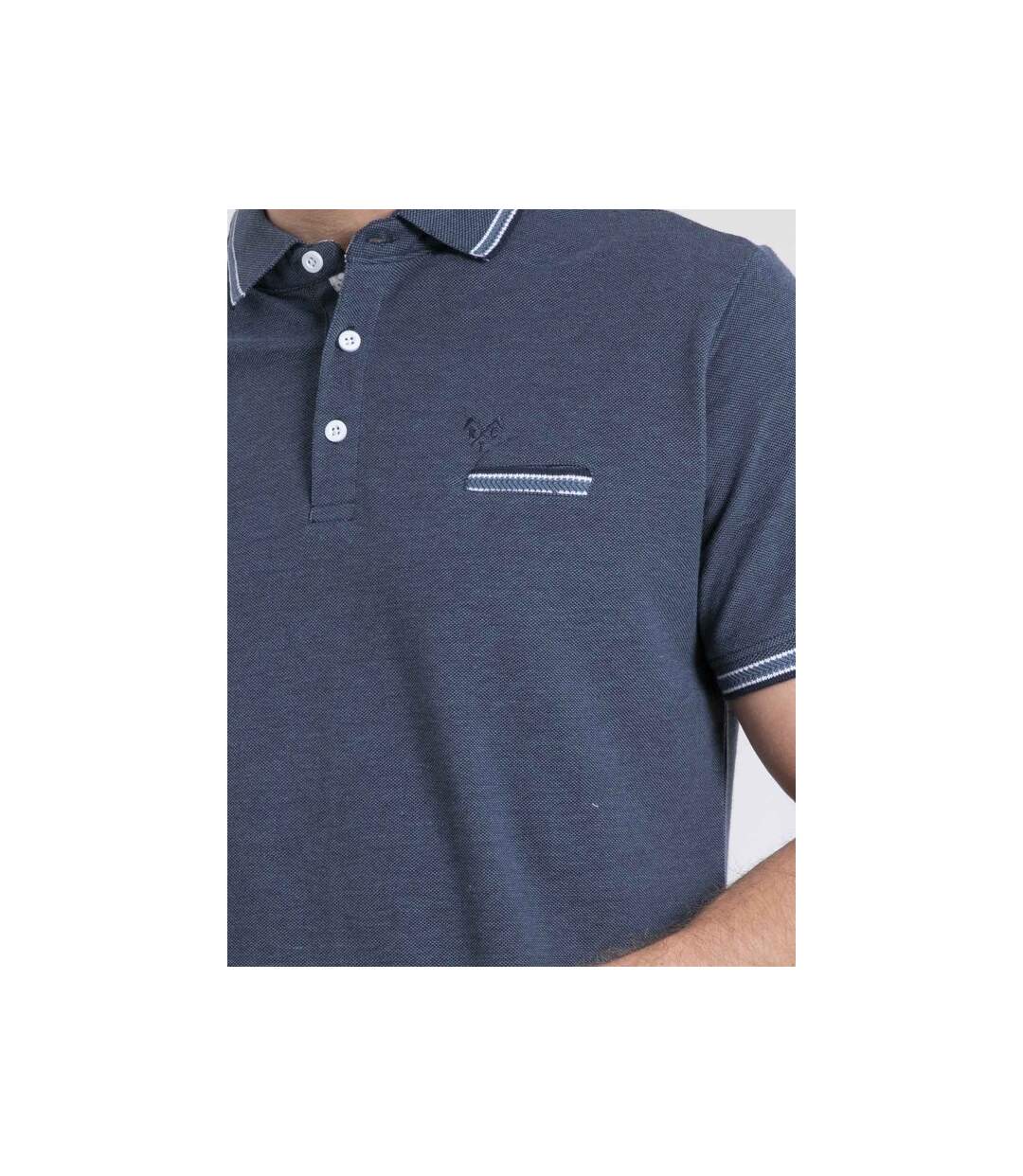 Polo manches courtes pur coton PIGUSTAVE-3
