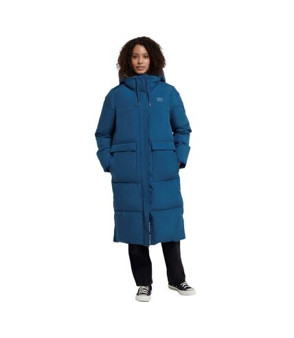 Animal Womens/Ladies Dawlish Recycled Longline Padded Jacket (Blue) - UTMW2281