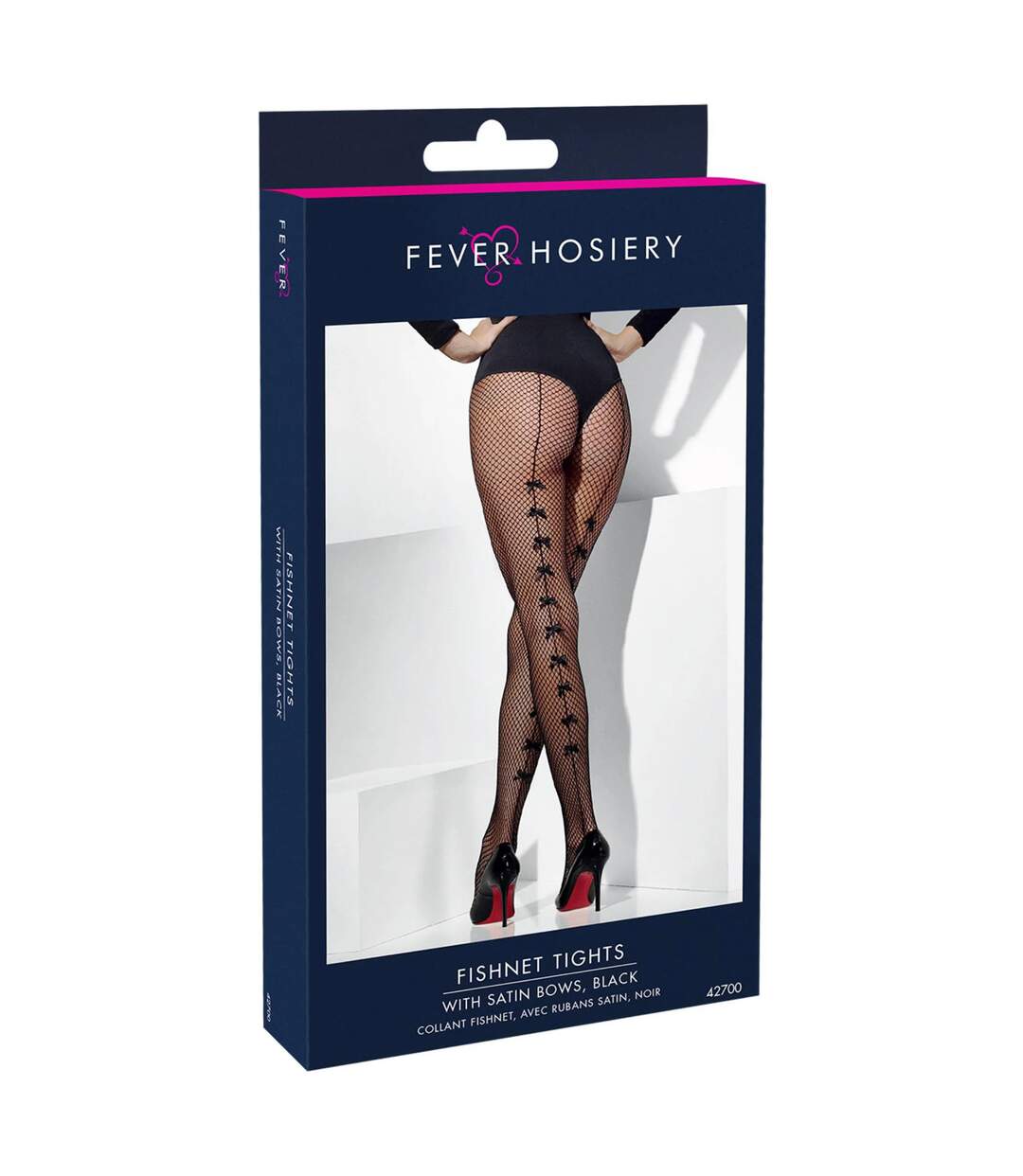 Collant femme noir Fever-2