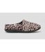 Womens/ladies carmen ocelot toe in mule slippers ocelot Sleepers