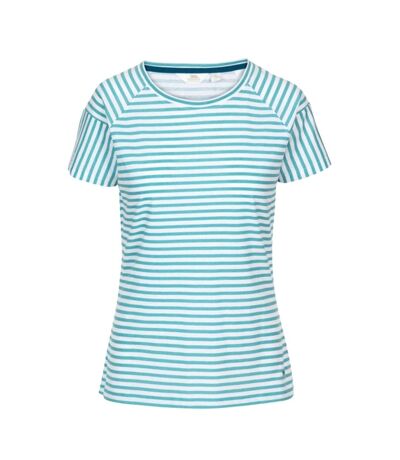 Trespass - T-shirt manches courtes ANI - Femme (Bleu clair/blanc) - UTTP4963