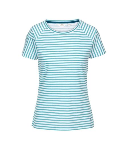 Trespass Womens/Ladies Ani T-Shirt (Aquamarine Stripe) - UTTP4963