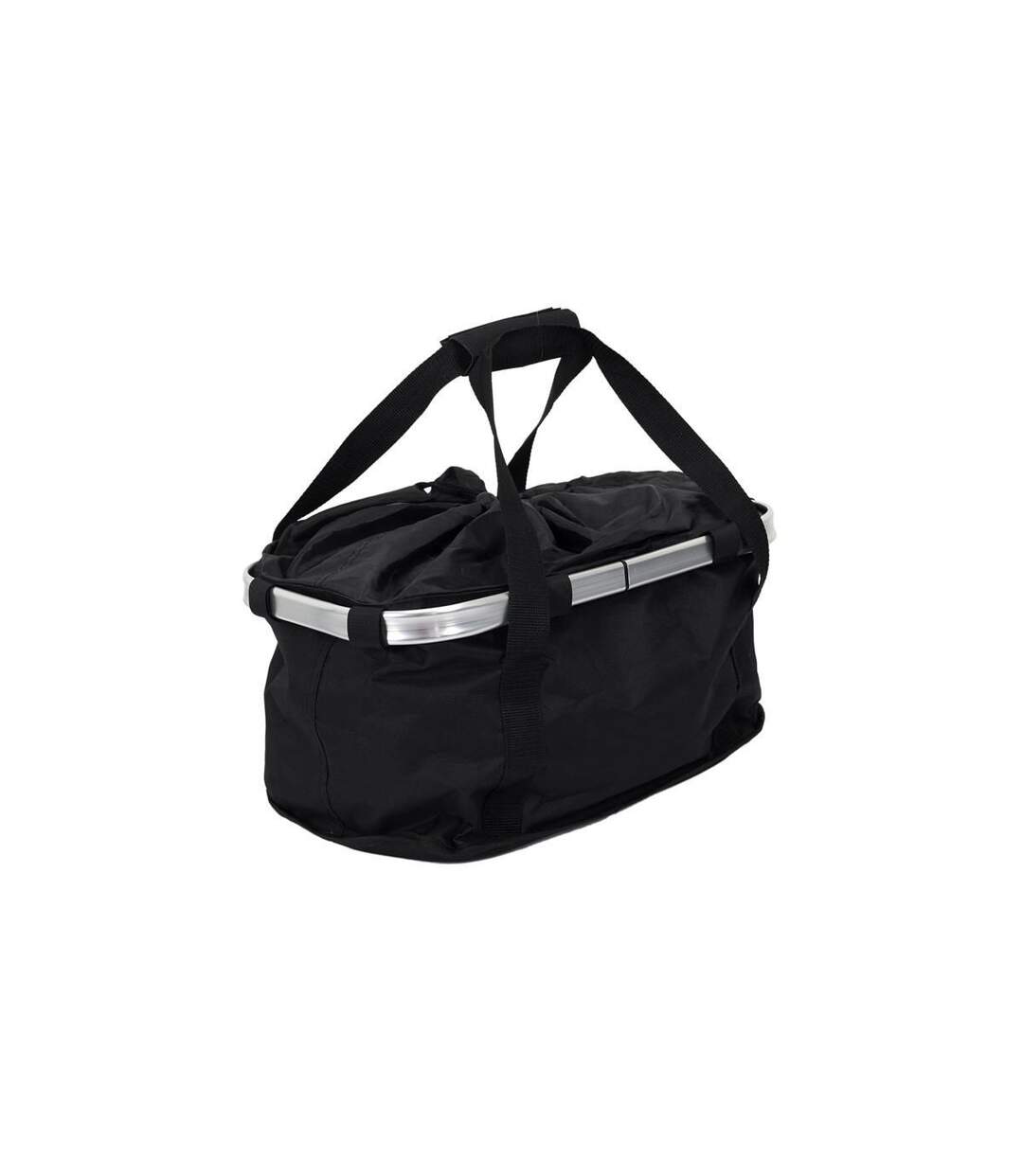Panier Clipsable avec 2 Anses Vélo 42cm Noir-1