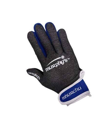 Murphys Unisex Adult Contrast Gaelic Gloves (Gray/Blue/White) - UTRD1427