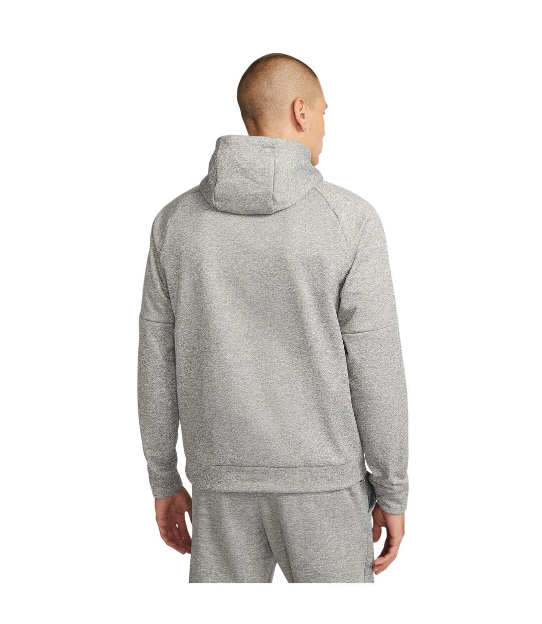 Sweat À Capuche Motif/style Swoosh Homme Gris Nike-3