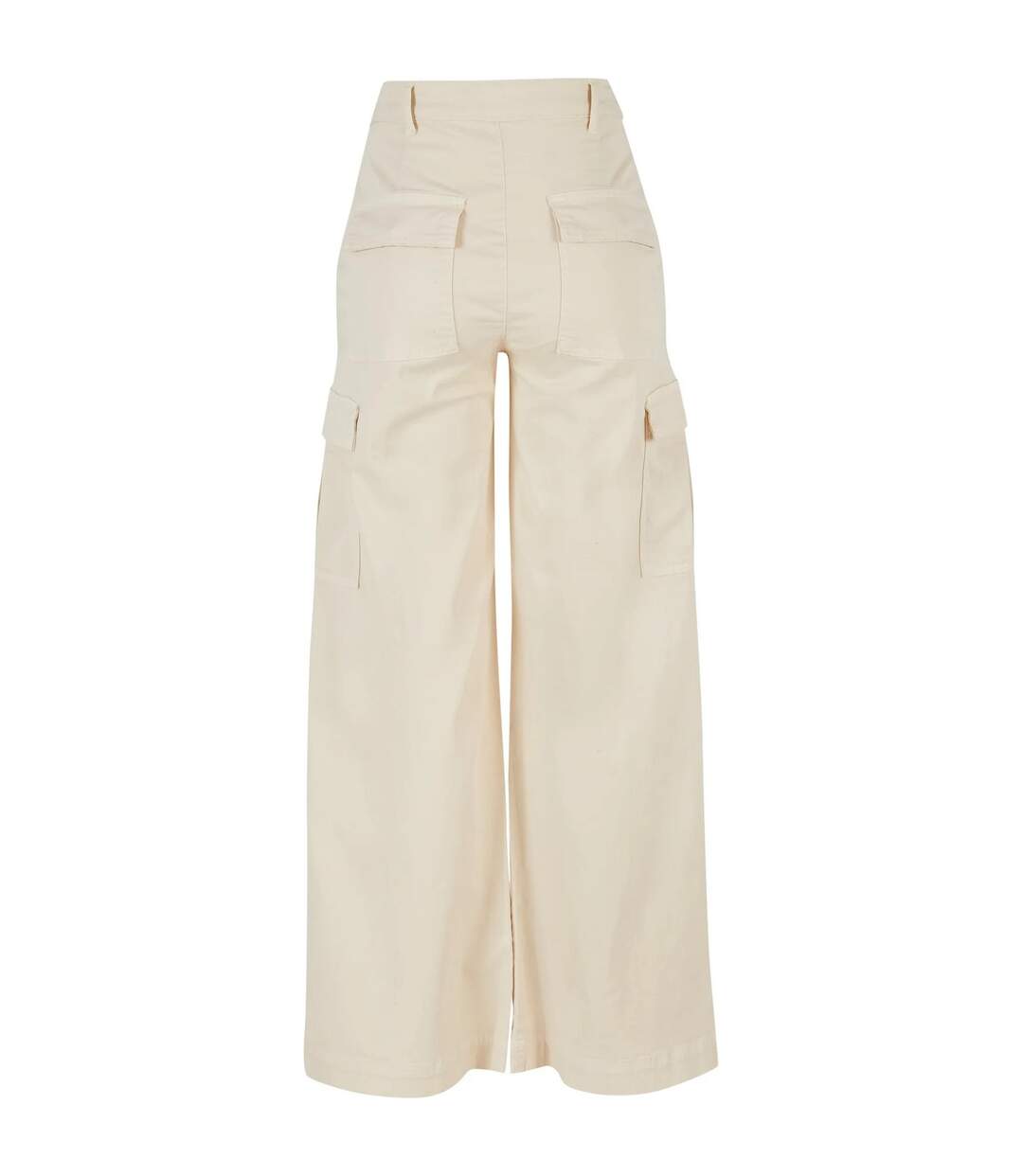Pantalon À Poches Femme Sable Blanc Urban Classics-3