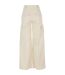 Pantalon À Poches Femme Sable Blanc Urban Classics-3