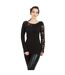 Haut femme noir Spiral Direct-3
