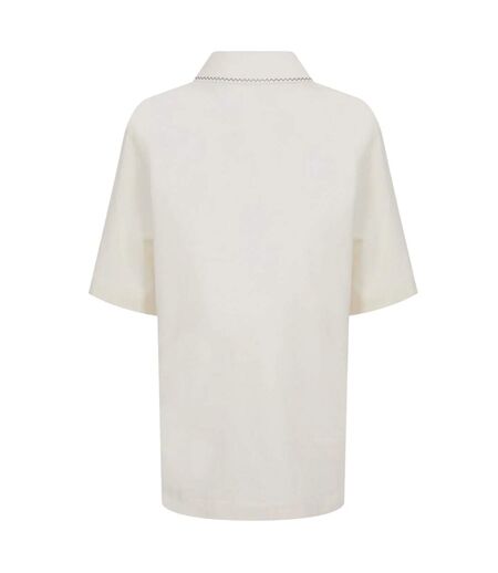 Polo Manches Courtes Femme Vieux Blanc Jack Wills