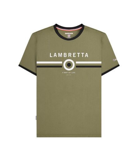 T-shirt Homme Kaki Lambretta