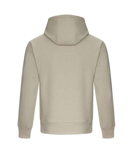 Sweat À Capuche Signature Adulte Blanc Cassé Awdis