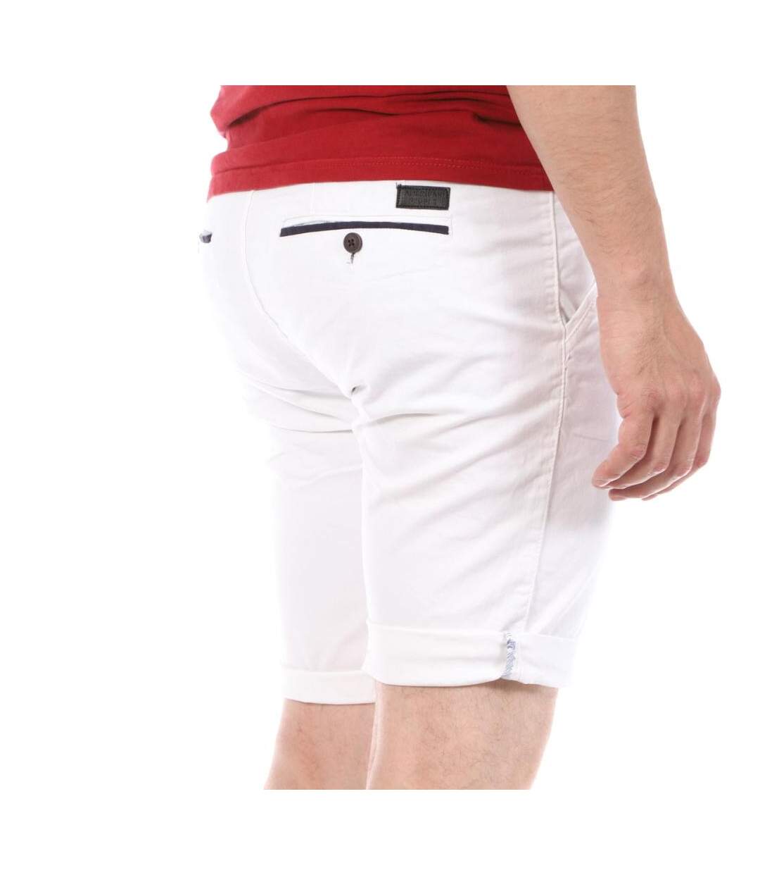 Short Blanc Homme American People Most - 38