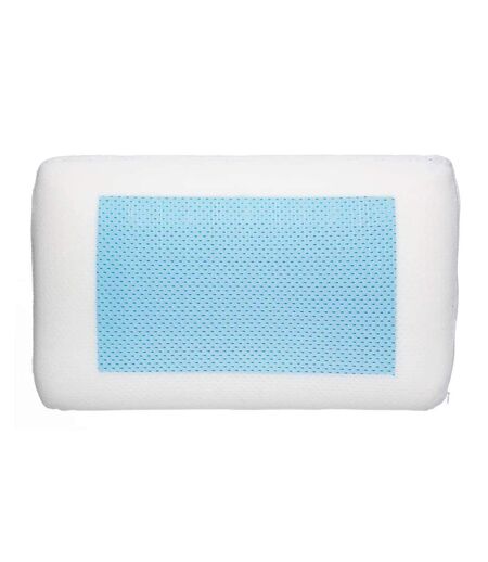 Oreiller Ergonomique Gel Box 30x50cm Blanc