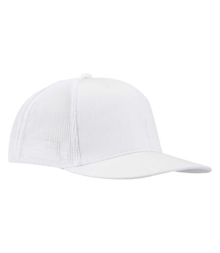 Unisex Adult Drift 6 Panel Snapback Cap White Elevate