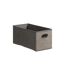 Boîte de Rangement Pliable Premium 15x31cm Marron-1