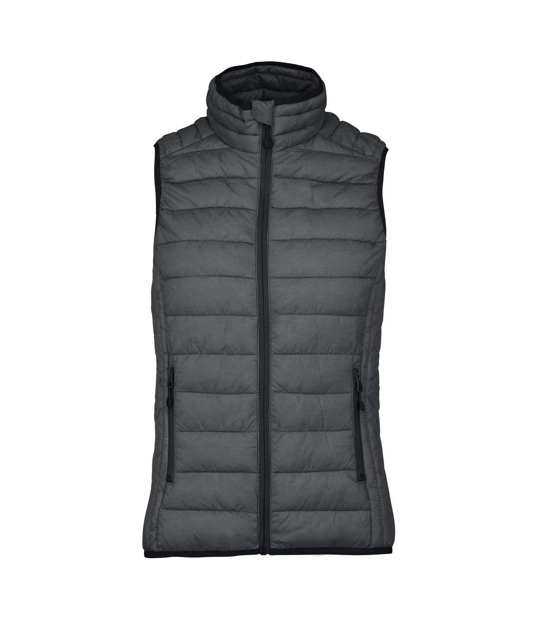 Kariban Womens/Ladies Lightweight Down Bodywarmer (Marl Dark Gray)
