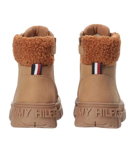 Bottines Cognac Femme Marron Tommy Hilfiger