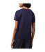 T-shirt femme bleu Lacoste-2
