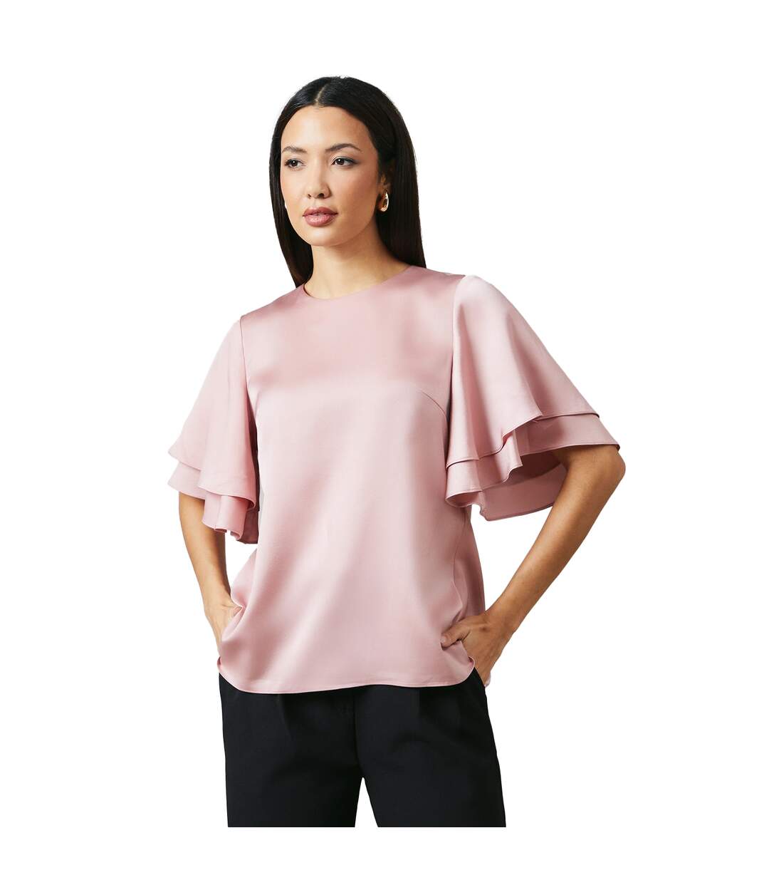 Haut femme vieux rose Principles